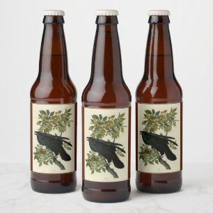 Étiquette Pour Bouteilles De Bière Raven