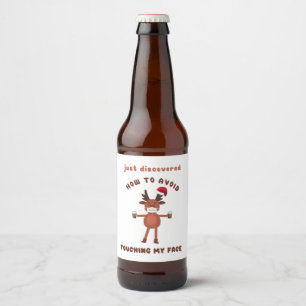 Étiquette Pour Bouteilles De Bière Reindeer : Comment éviter de toucher le visage