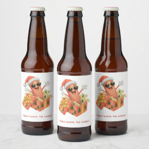 Étiquette Pour Bouteilles De Bière salamisez les fêtes !