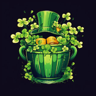 Étiquette Pour Bouteilles De Bière St. Patrick Day 
