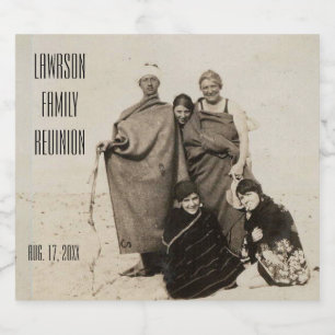 Étiquette Pour Bouteilles De Bière Texte et photo personnalisés