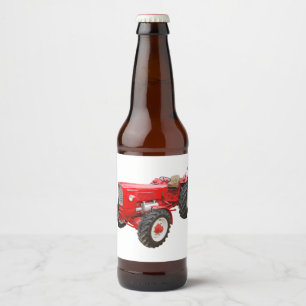 Étiquette Pour Bouteilles De Bière Vieux tracteur de Güdner