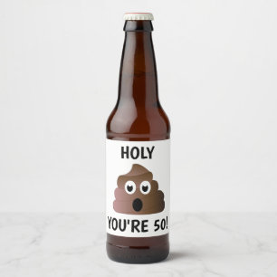 Étiquette Pour Bouteilles De Bière VOUS avez 50 ans