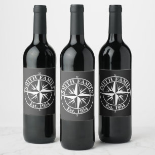 ÉTIQUETTE POUR BOUTEILLES DE VIN 