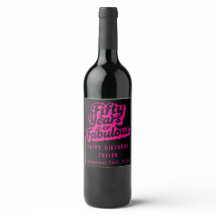 50e anniversaire Cinquante ans de rose rétro fabul