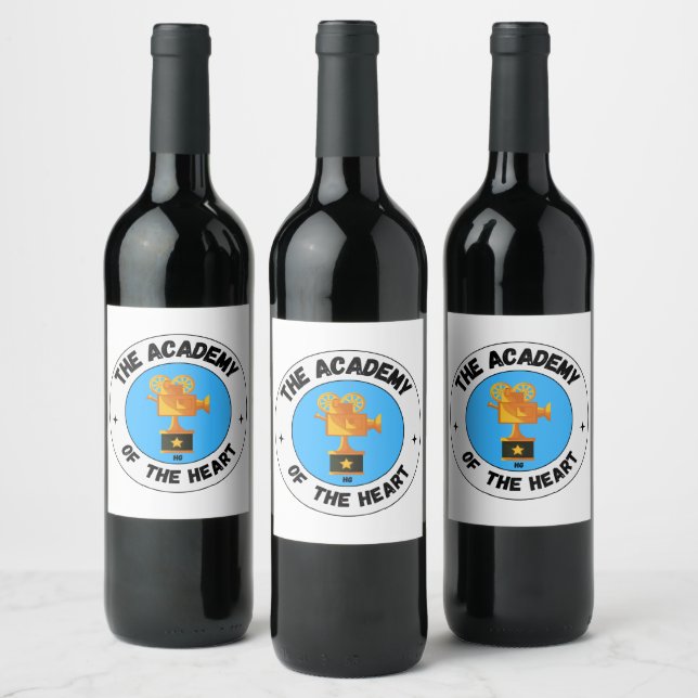 Étiquette Pour Bouteilles De Vin Académie (Bouteilles)