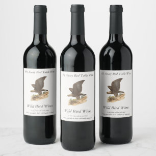 Étiquette Pour Bouteilles De Vin Aigle d'or (Aquila chrysaetos) NY Bird Image