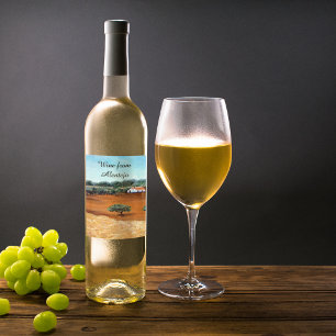 Étiquette Pour Bouteilles De Vin Alentejo au Portugal site