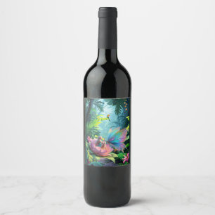 Étiquette Pour Bouteilles De Vin Amis du jardin