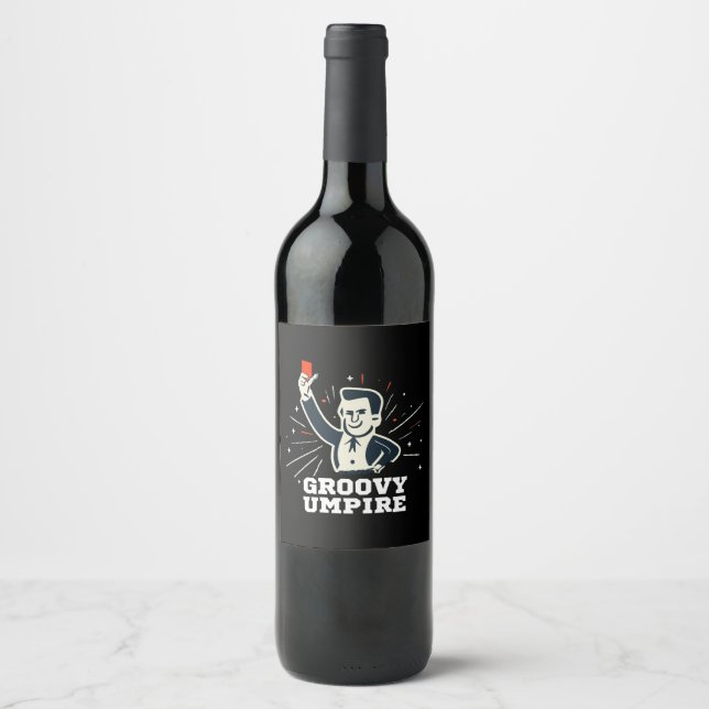 Étiquette Pour Bouteilles De Vin Arbitre (Devant)