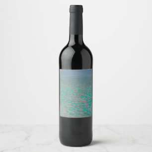Étiquette Pour Bouteilles De Vin Attersee - Gustav Klimt