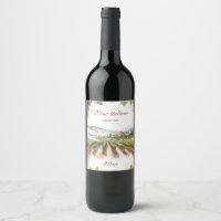 Beau Vignoble Italien Raisin Vigne
