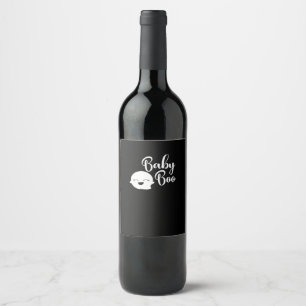Étiquette Pour Bouteilles De Vin Bébé Boo Halloween