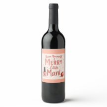 Belle étiquette de bouteille de vin pour tout amat