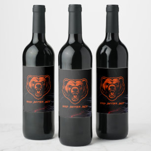 Étiquette Pour Bouteilles De Vin Bien Mieux Le Meilleur Ne Laissez Jamais Cela Repo
