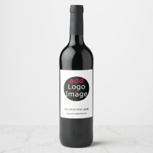 Étiquette Pour Bouteilles De Vin Blanc Professionnel Entreprise Personnalisable Mod