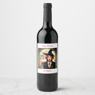 Étiquette Pour Bouteilles De Vin Boire des sorcières