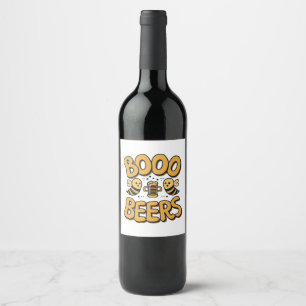 Étiquette Pour Bouteilles De Vin Boo Bees