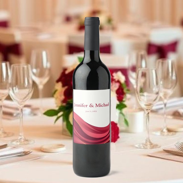 Étiquette Pour Bouteilles De Vin Bourgogne (Burgundy  Wine Label)