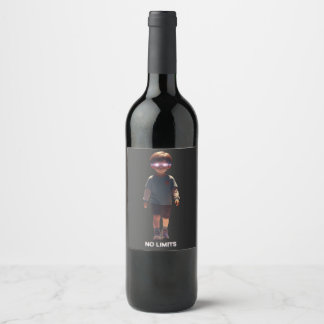 Étiquette Pour Bouteilles De Vin Bouteille avec SANS LIMITES