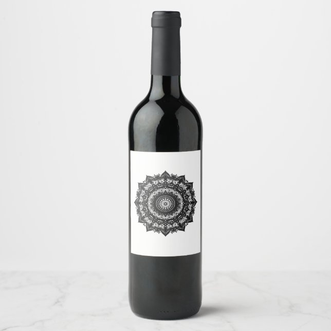 Étiquette Pour Bouteilles De Vin Bouteilles de vins (Devant)
