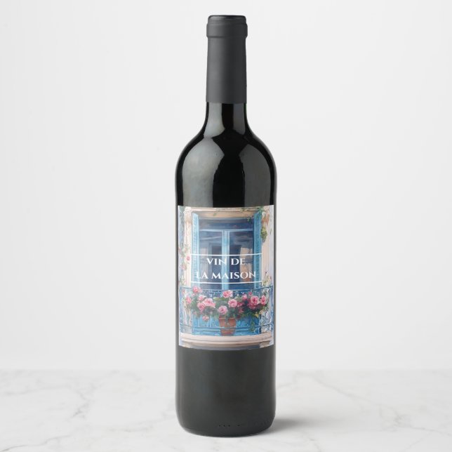 Étiquette Pour Bouteilles De Vin Bouteilles de vins (Devant)