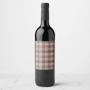 Étiquette Pour Bouteilles De Vin Carreau blushwood