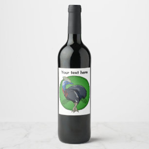 Étiquette Pour Bouteilles De Vin Cassowary Australie