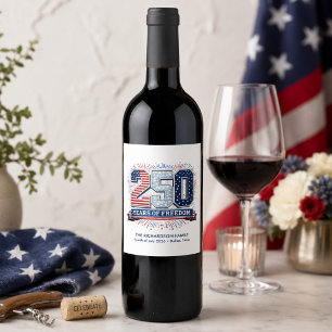 Étiquette Pour Bouteilles De Vin Célébration patriotique de la fête du 14 juillet 2