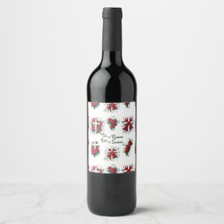 Étiquette Pour Bouteilles De Vin C'est la raison de la saison