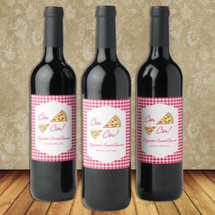 Étiquette Pour Bouteilles De Vin C'est l'Amour Enterrement de Vie de Jeune Fille