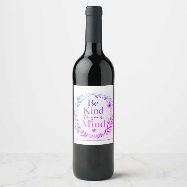 Étiquette Pour Bouteilles De Vin chemises pour motivation (Devant)