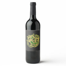 Cheval celte en or complexe