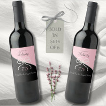 Chic 75th Gala Pink and Black Birthday