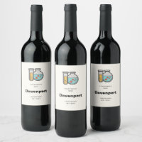 Chimie Tube d'essai et bécher vinification amusant
