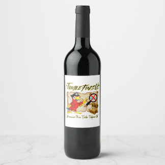 Étiquette Pour Bouteilles De Vin citation de perroquet pirate