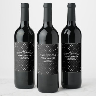 Étiquette Pour Bouteilles De Vin Conception à partir de zéro -