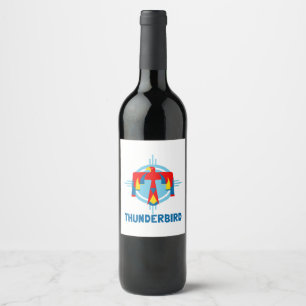 Étiquette Pour Bouteilles De Vin Conception de Thunderbird