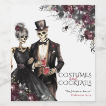 Costumes et cocktails Fête d'Halloween pour adulte