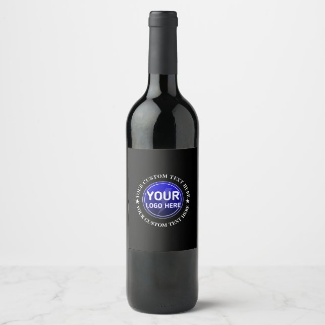 Étiquette Pour Bouteilles De Vin Créez le Vôtre (Devant)