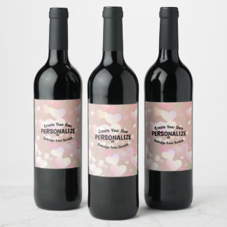 Étiquette Pour Bouteilles De Vin Créez le Vôtre
