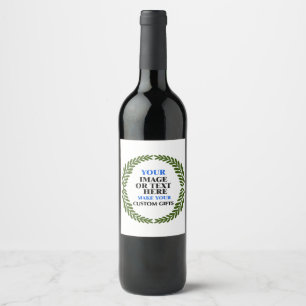 Étiquette Pour Bouteilles De Vin Créez votre Étiquette de vin de Noël unique - Cade