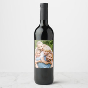 Étiquette Pour Bouteilles De Vin Créez Votre Propre Photo Image Personnalisée DIY