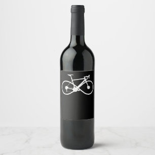 Étiquette Pour Bouteilles De Vin Cycliste cycliste cycliste cycliste cycliste à vél