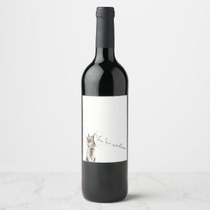 Étiquette Pour Bouteilles De Vin De rien