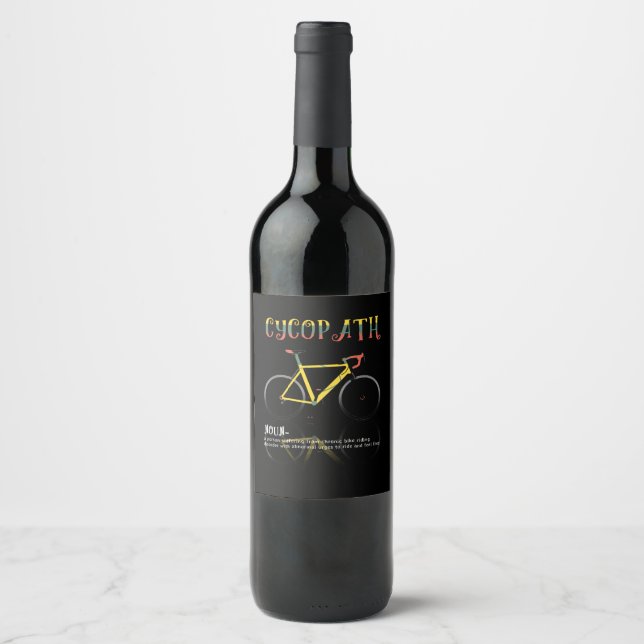 Étiquette Pour Bouteilles De Vin Définition Drôle addict addict addict cadeau pour  (Devant)