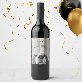 Étiquette Pour Bouteilles De Vin Demi-siècle et fabuleux 50e anniversaire