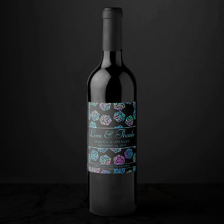 Étiquette Pour Bouteilles De Vin Dés RPG | Holo Imaginaire Tabletop PnP Gamer Perso
