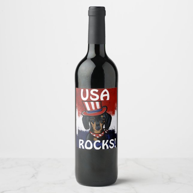 ÉTIQUETTE POUR BOUTEILLES DE VIN DOXIE        (Devant)