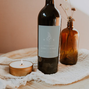 Étiquette Pour Bouteilles De Vin Élégant Mariage d'âge minimum pour la feuille de m